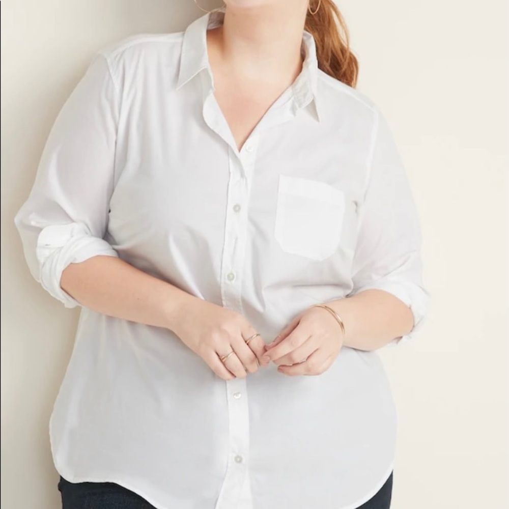 Old Navy Plus Size Relaxed Button Down Blouse